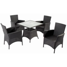 Klassische Knock Down Outdoor Rattan Dining Furniture